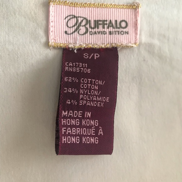 White off the shoulder button up shirt - Picture 5 of 7